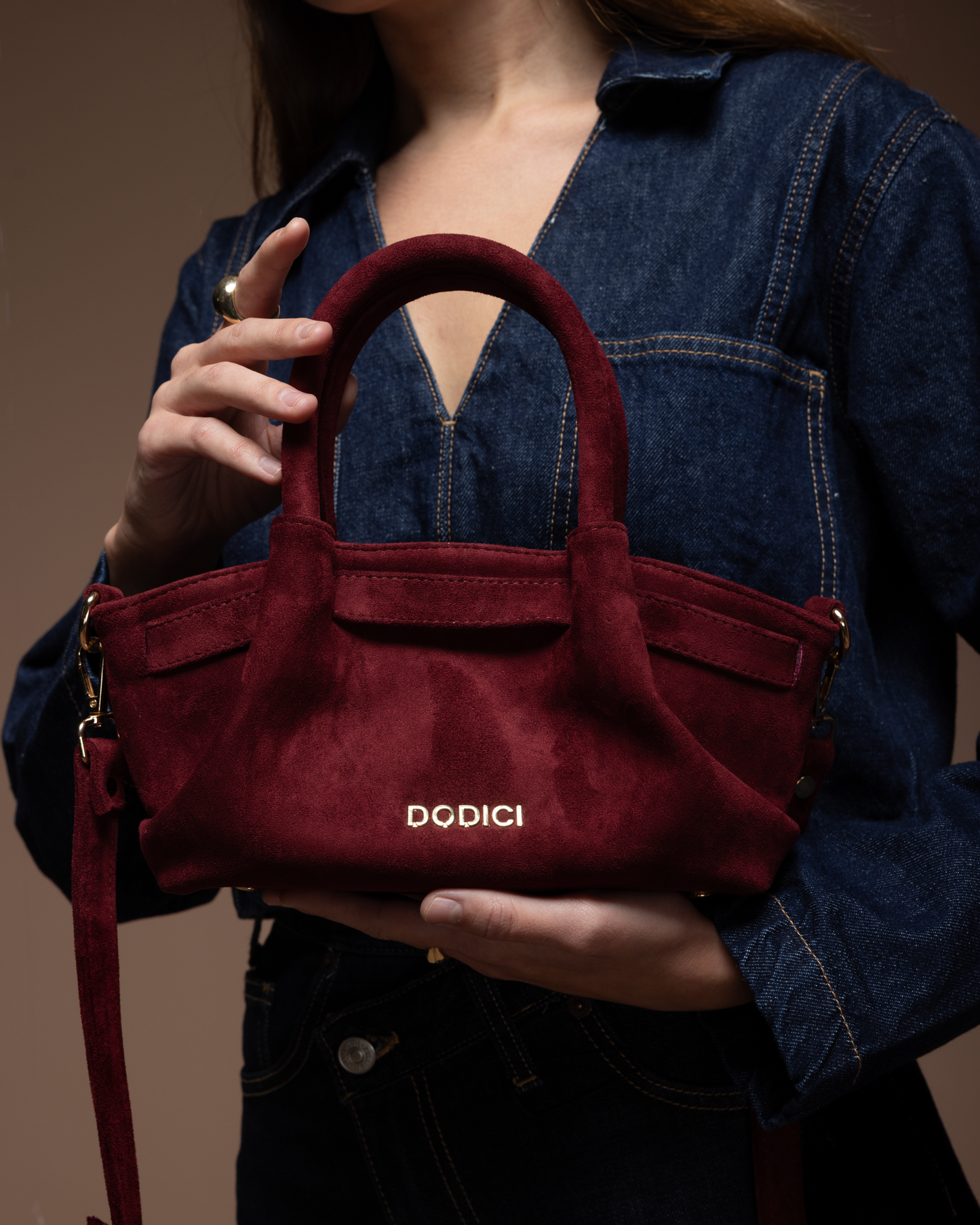 Demi Mini Burgundy