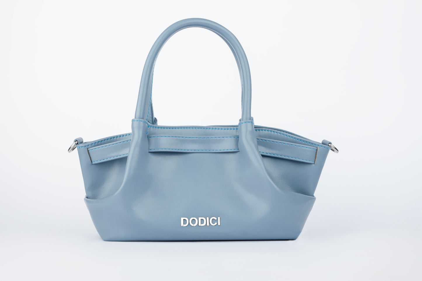 Demi Mini Leather powder blue