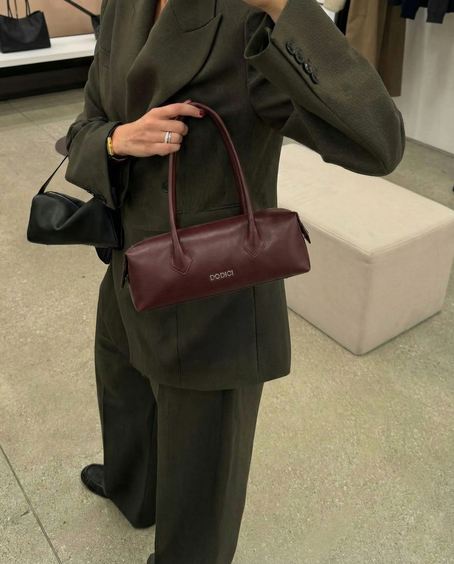 Aria Brown Shoulder bag