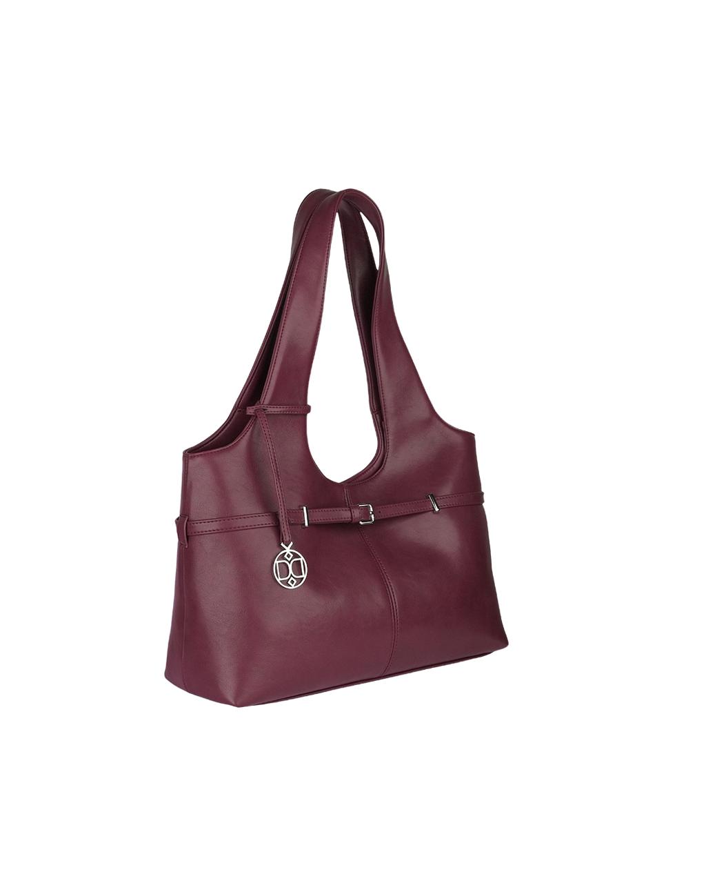 Cecilia Burgundy Shoulder bag