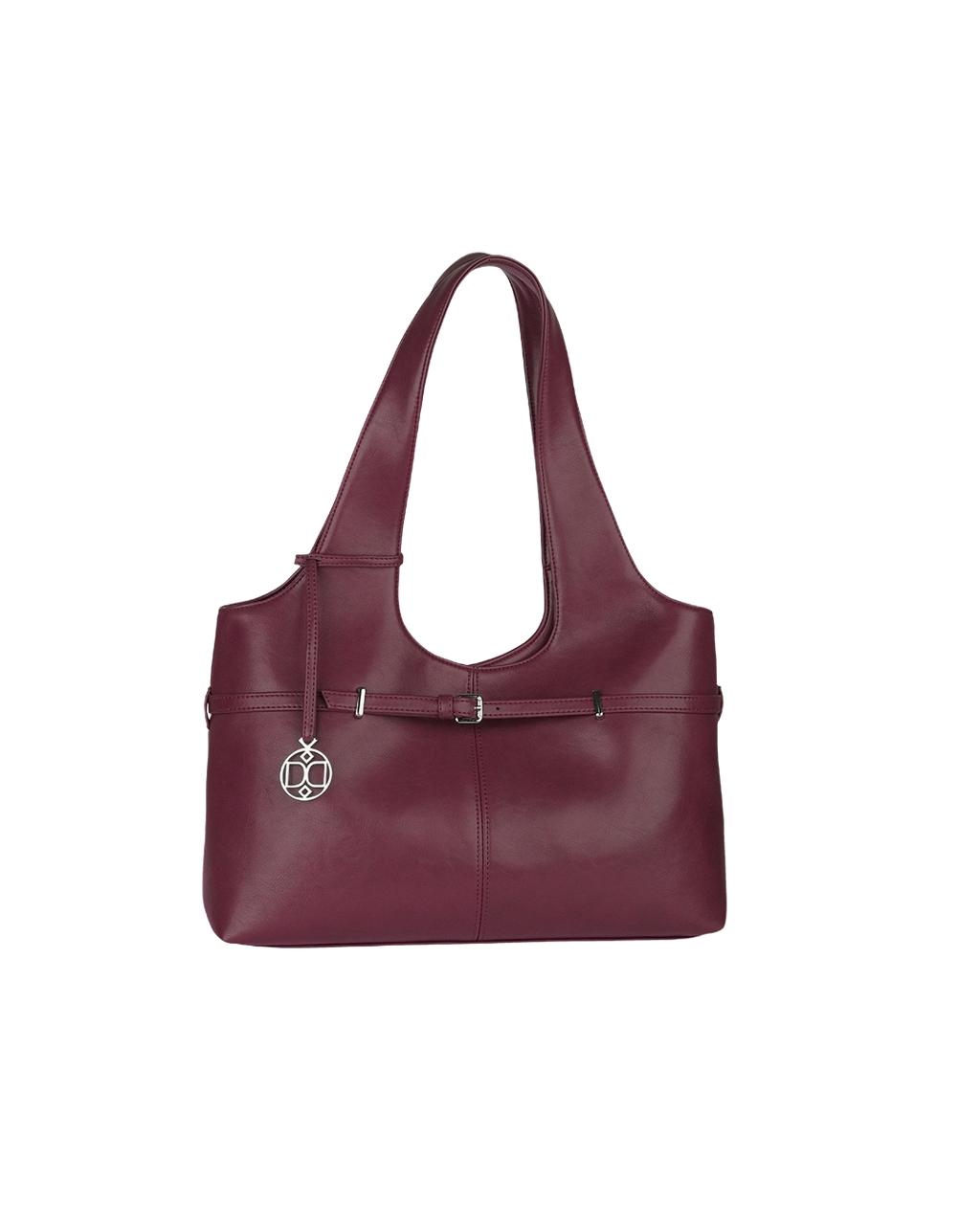 Cecilia Burgundy Shoulder bag