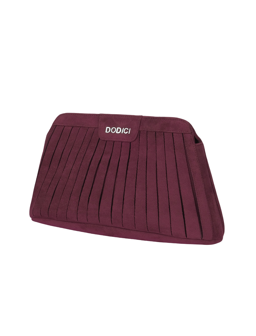 Isota Burgundy Clutch