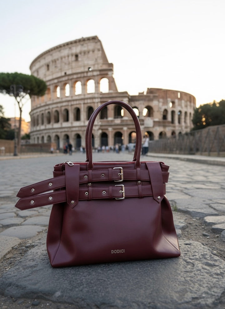 Armada Tote Burgundy