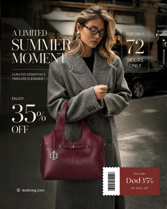 Cecilia Burgundy Shoulder bag