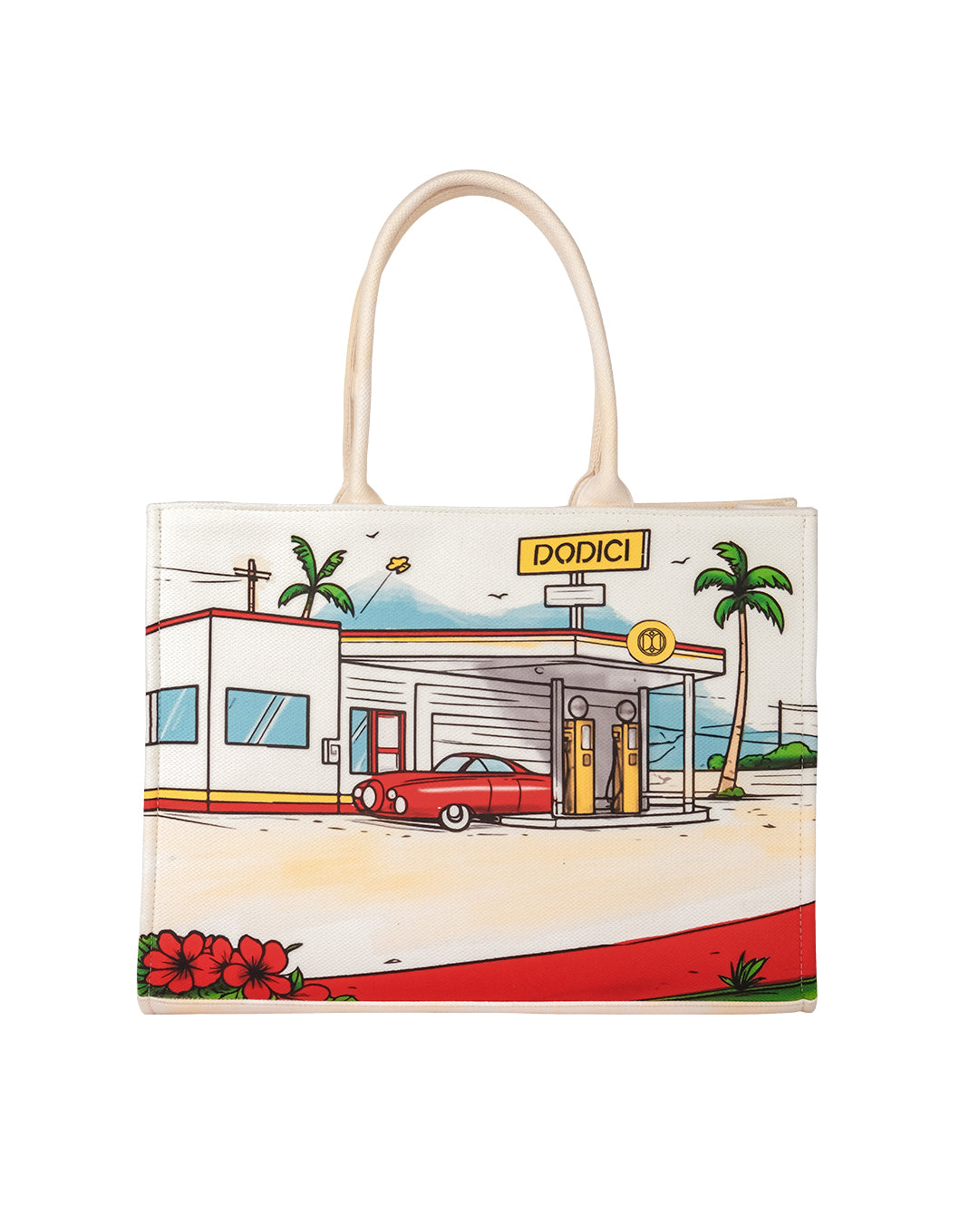 Dodici Big tote yellow