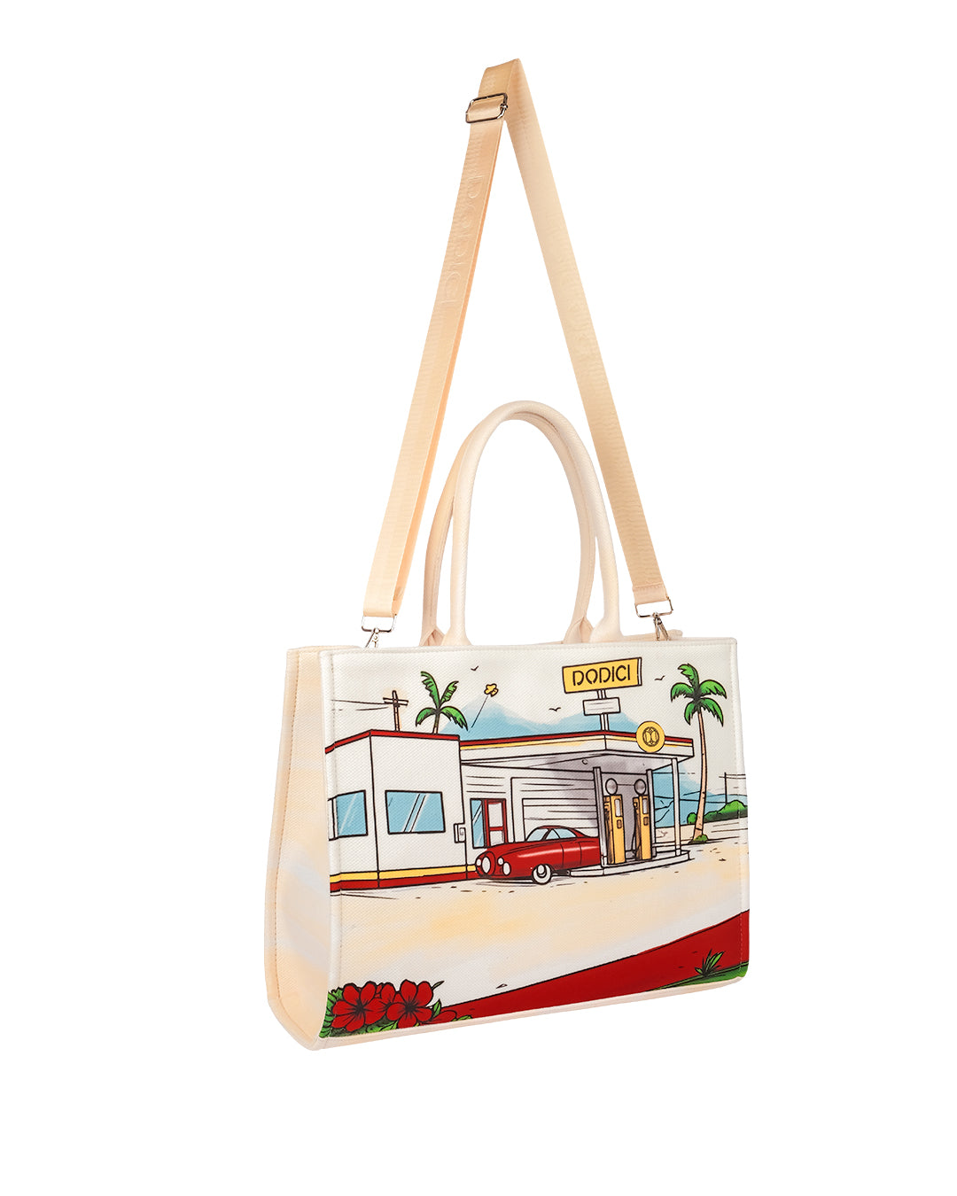 Dodici Big tote yellow