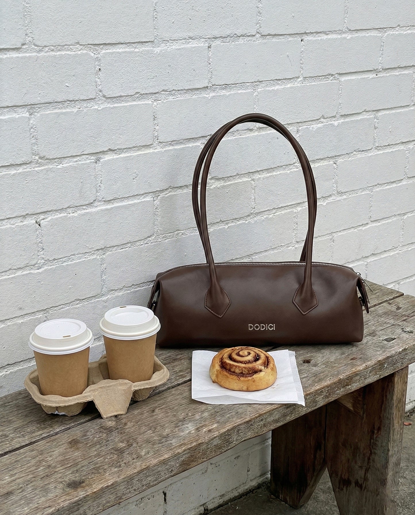 Aria Brown Shoulder bag