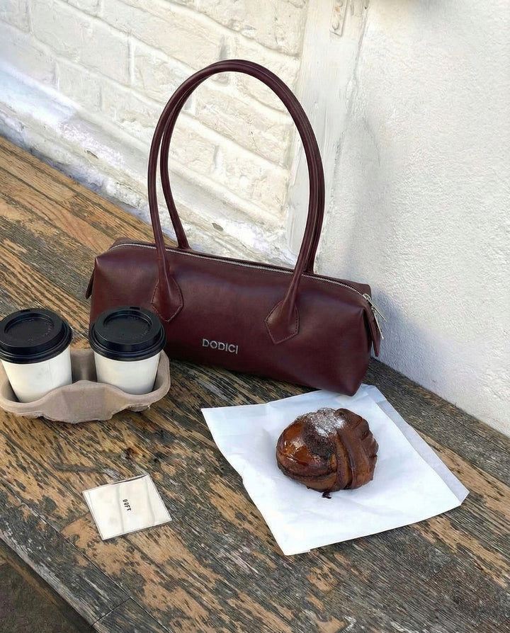 Aria Burgundy Shoulder bag